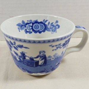 Vintage reproduction Spode Blue Room Collection Girl at Well tea cup